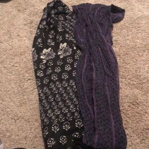 2 fashion scarves